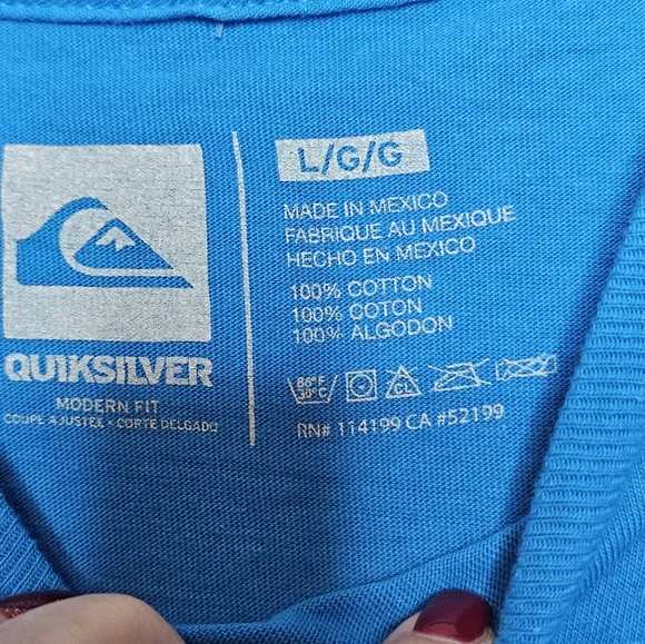 Quicksilver Modern Fit Short Sleeve T-Shirt - Picture 4 of 5